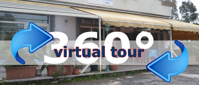 Click per visualizzare il Virtual Tour di Al Pavone Bianco Ristorante