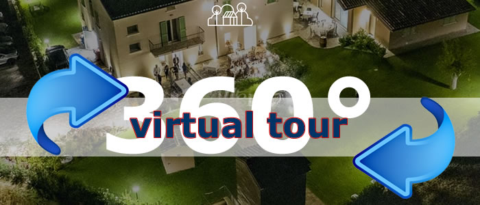 Click per visualizzare il Virtual Tour di Villa San Rocco Country House